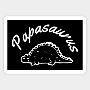 Papasaurus. A Cute Design For Dad. Magnet